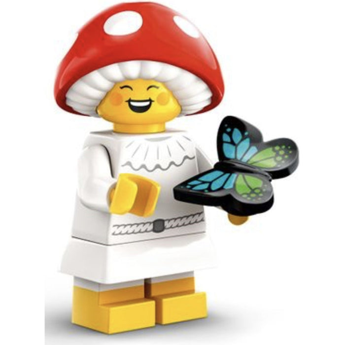 Lego 71045 Series 25 Collectible Minifigure #6 Mushroom Sprite