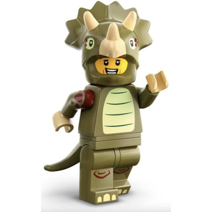 Lego 71045 Series 25 Collectible Minifigure #8 Triceratops Costume Fan