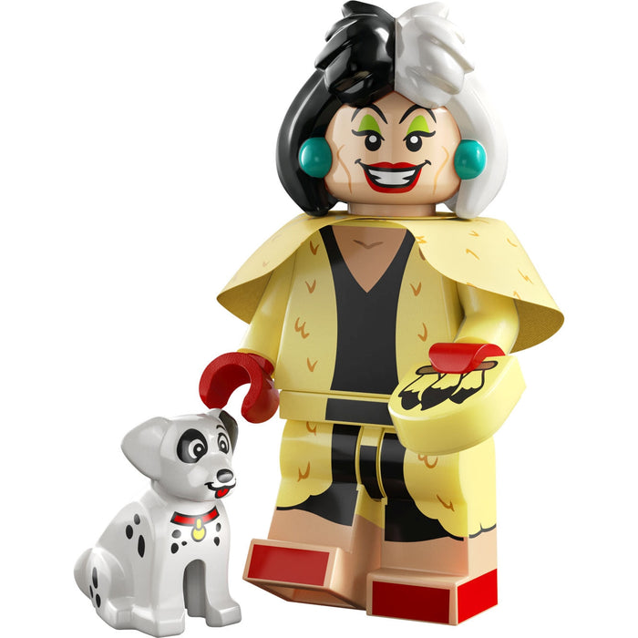 Lego 71038 Disney Series 3 Collectible Minifigure #13 Cruella de Vil & Dalmatian