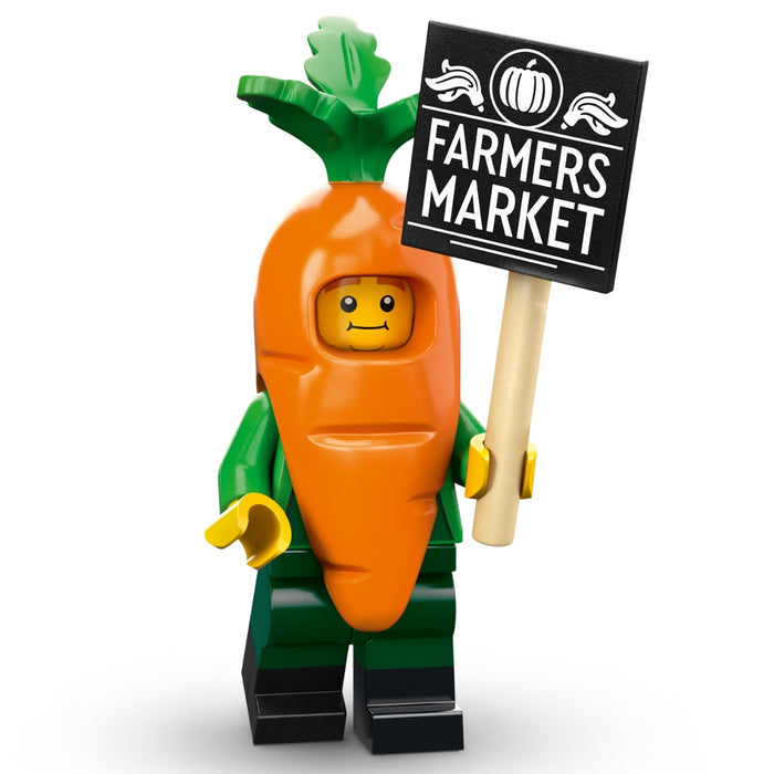 Lego 71037 Series 24 Collectible Minifigure #4 Carrot Mascot
