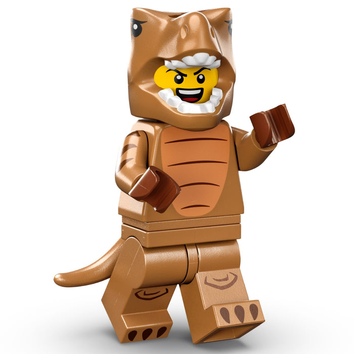 Lego 71037 Series 24 Collectible Minifigure #6 T-Rex Costume Fan