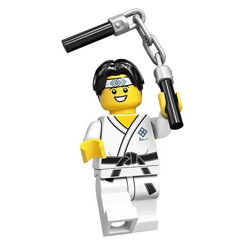 Lego - 71027 Series 20 Collectible Minifigure #10 Martial Arts Boy 1