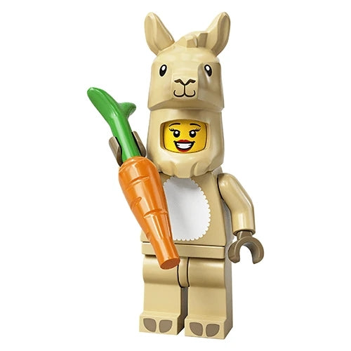 Lego - 71027 Series 20 Collectible Minifigure #7 Llama Costume Girl 1
