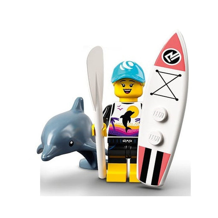 Lego - 71029 Series 21 Collectible Minifigure #1 Paddle Surfer 1