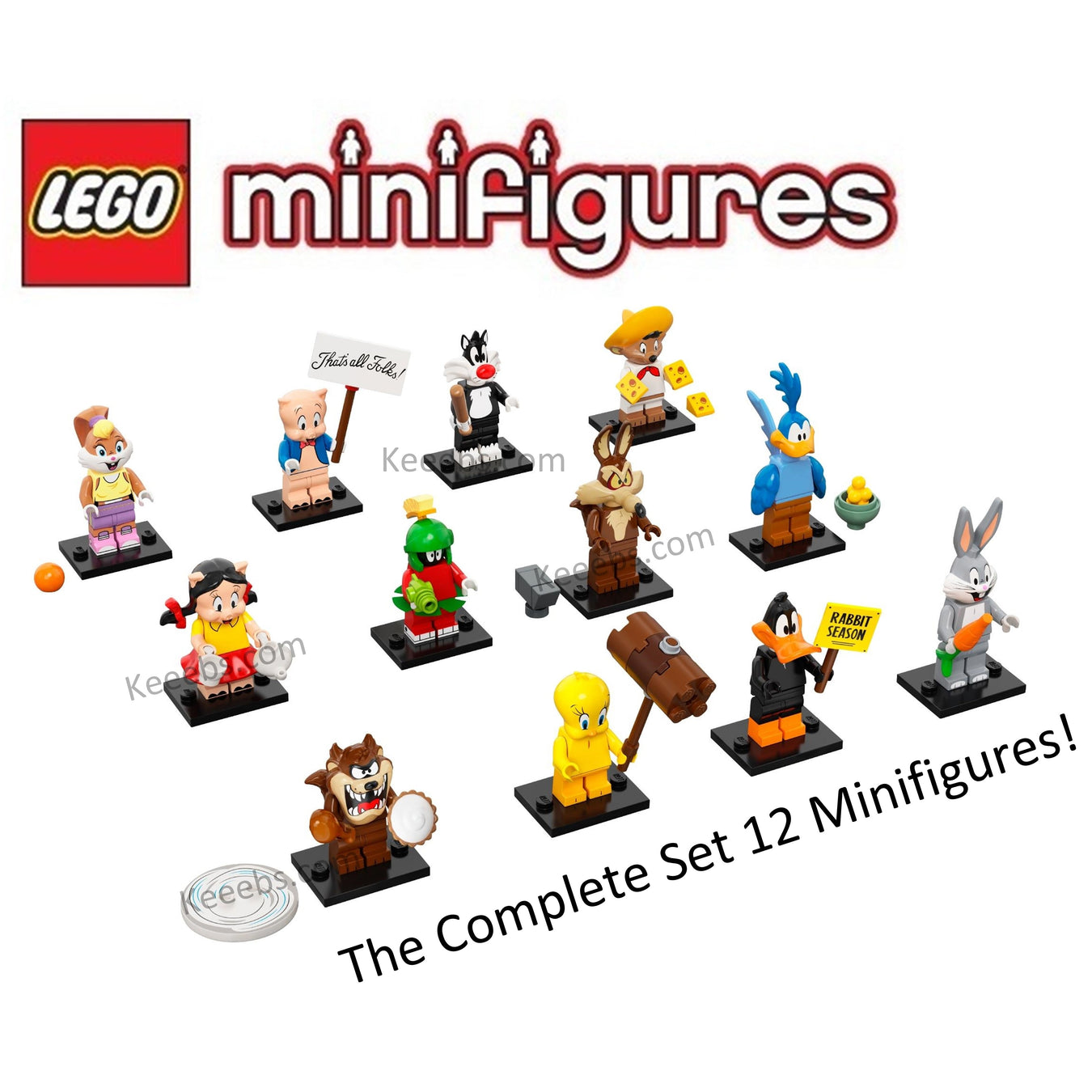 Lego - 71030 Looney Tunes Collectible Minifigures Complete Set 1
