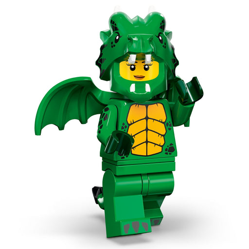 Lego - 71034 Series 23 Collectible Minifigure #12 Green Dragon Costume 1