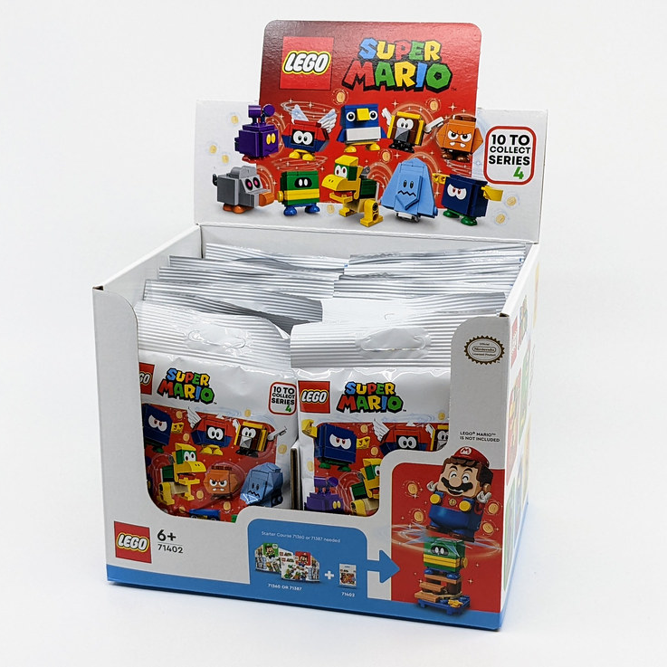 Lego - 71402 Super Mario Character Packs Series 4 Factory Sealed Case 1