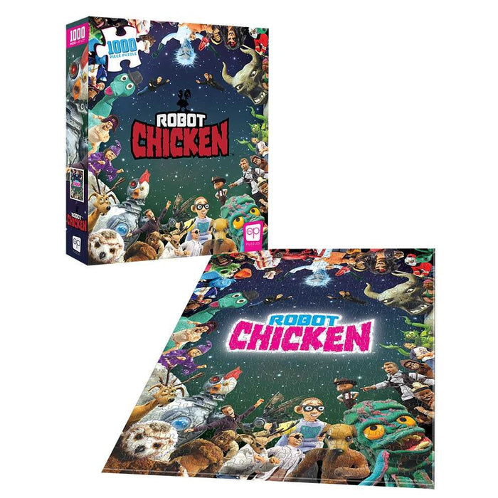 Usaopoly Inc - Robot Chicken It Was Only A Dream 1000 Piece Puzzle 3