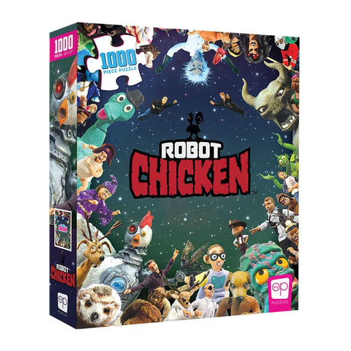 Usaopoly Inc - Robot Chicken It Was Only A Dream 1000 Piece Puzzle 1