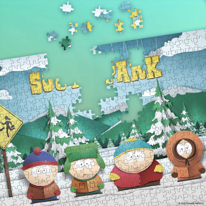 Usaopoly Inc - South Park Paper Bus Stop 1000 Piece Puzzle 5