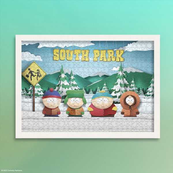 Usaopoly Inc - South Park Paper Bus Stop 1000 Piece Puzzle 6