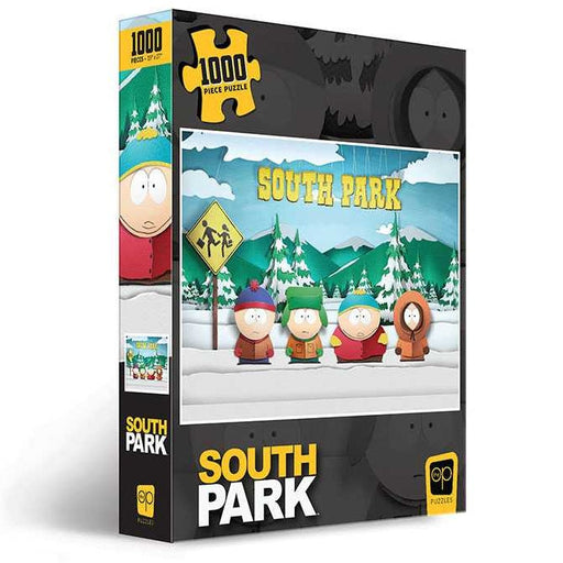 Usaopoly Inc - South Park Paper Bus Stop 1000 Piece Puzzle 1