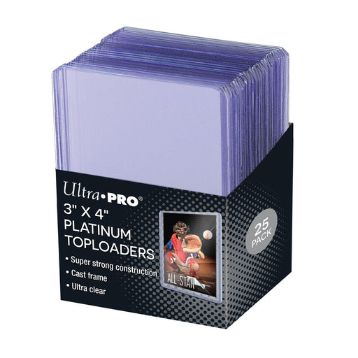 Ultra Pro - 3 x 4 Clear Platinum Toploader 1