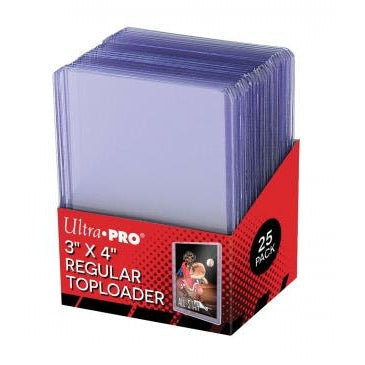 Ultra Pro - 3 x 4 Clear Regular Toploader 1