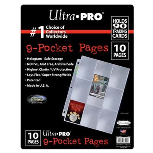 Ultra Pro - Retail Top Load Pages 10/ct 1