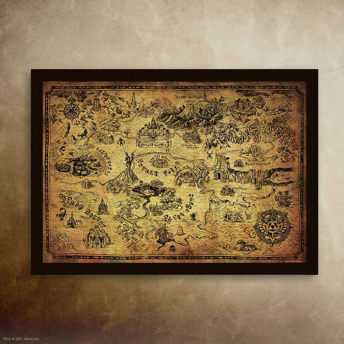 Usaopoly Inc - Zelda Hyrule Map 1000 Piece Puzzle 7