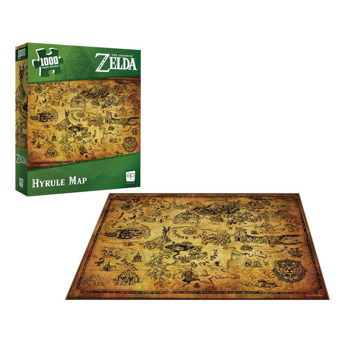 Usaopoly Inc - Zelda Hyrule Map 1000 Piece Puzzle 3