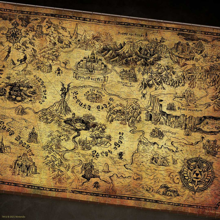 Usaopoly Inc - Zelda Hyrule Map 1000 Piece Puzzle 6