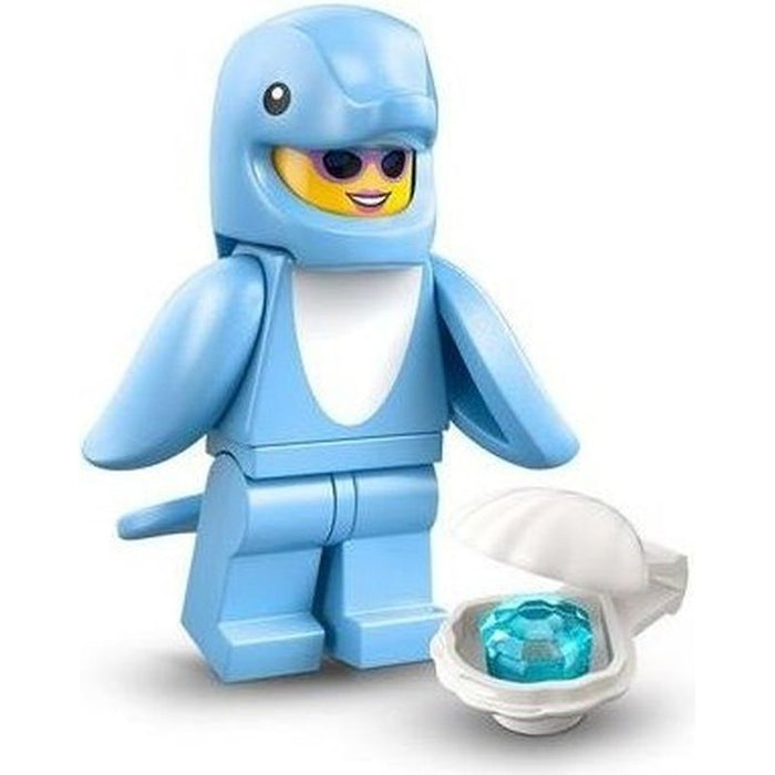 Lego 71051 Series 28 Collectible Minifigure #9 Dolphin Costume Fan