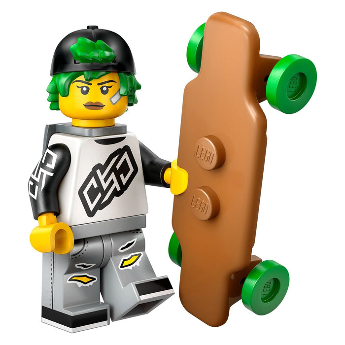 Lego 71048 Series 27 Collectible Minifigure #7 Longboarder