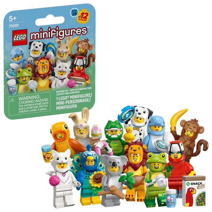 Lego 71051 Series 28 Animals Collectible Minifigures Factory Sealed Case