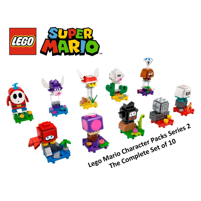 Lego 71386 Super Mario Series Character Packs Complete Set
