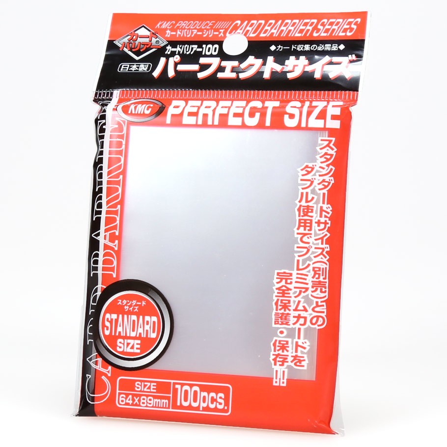 KMC Standard Perfect Fit Inner Sleeves Clear —